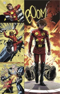 Page 5 of Cyborg 009. Art by Marcus To and Ian Herring.