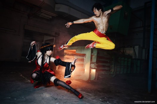 tekken___law_vs_eliza_by_vaxzone-d6wov2b