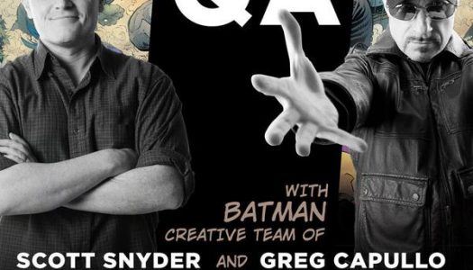 #BatmanChat With Scott Snyder and Greg Capullo Live on Twitter May 1st 2-3 PM EST