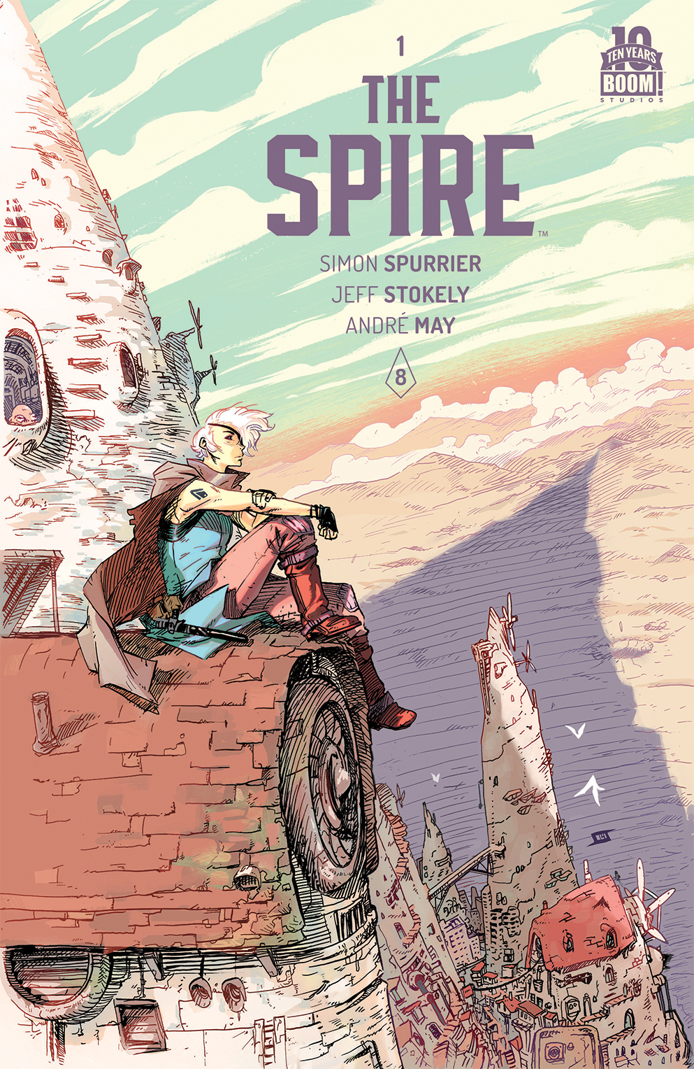 spurrier and jeff stokely"s new science fiction saga, the spire