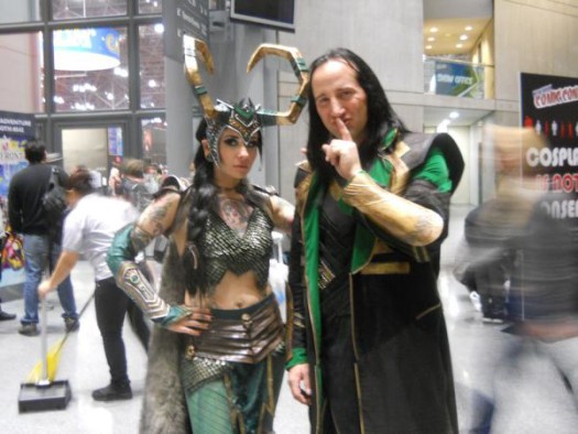 Two Loki cosplayers. Photo by Ren Regalado