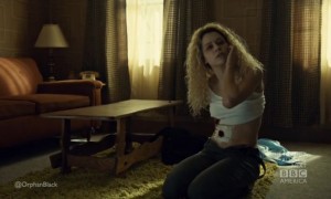 Helena, sending Sarah a terrifying gift.