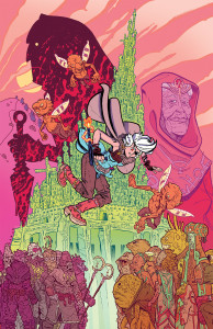 he Spire #1 Jackpot Cover by Aaron Conley