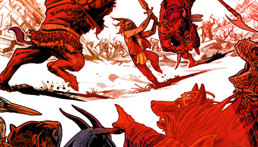 Kurt Busiek & Benjamin Dewey’s The Autumnlands: Tooth & Claw Vol.1 Arrives July 1st