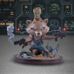 Rocket and Groot Q-Fig